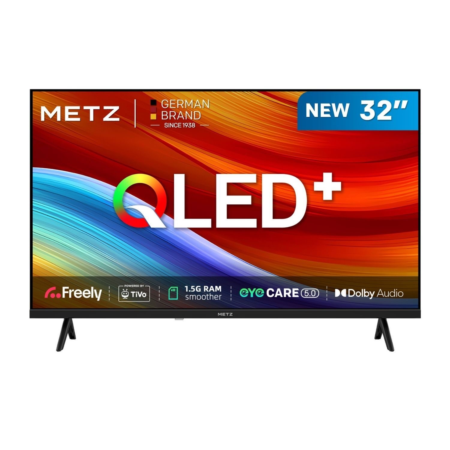 Metz 32MQH6800ZUK 32" QLED Smart HD TV with Freely TiVo