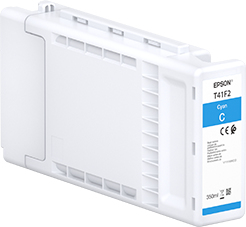 Epson C13T41F240/T41F2 Ink cartridge cyan 350ml for Epson SC-T...