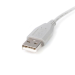 StarTech.com USB2HABM1 USB cable 11.8" (0.3 m) USB A Mini-USB B Gray