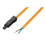 Rittal 2500.520 electriciteitssnoer Oranje 3 m ECBT2