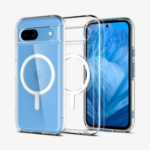 Spigen Ultra Hybrid Metal Ring mobiele telefoon behuizingen 15,5 cm (6.1") Hoes Transparant, Wit