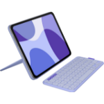 LOGITECH Flip Folio for iPad Pro 11-inch (M4), iPad Air 11-inch (M2 & M3) and iPad Air (5th generation) - Lilac