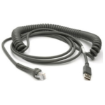 Zebra CBA-U29-C15ZBR USB cable 179.9" (4.57 m) USB 2.0 USB A Black