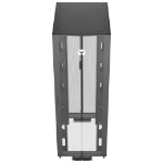 Vertiv VR3157 rack 48U Vrijstaande rek Zwart, Transparant
