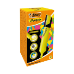 BIC Marking Highlighters Chisel Tip Yellow Pack of 10