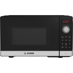 Bosch Serie 2 FEL023MS2 microwave Countertop Solo microwave 20 L 800 W Black, Stainless steel