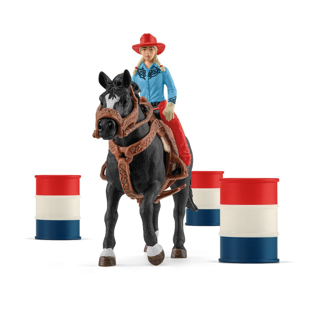 Image of Schleich Farm World Barrel Racing mit Co| 42576