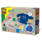 SES Creative Eco fingerpaint set with apron - 100% recycled