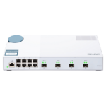 QNAP QSW-M408S netwerk-switch Managed L2 Gigabit Ethernet (10/100/1000) Wit