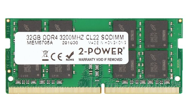 2-Power ALT41328A memory module 32 GB 1 x 32 GB DDR4 3200 MHz