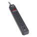 Eaton TLP620DB surge protector Black 6 AC outlet(s) 120 V 240.2" (6.1 m)