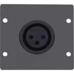 Kramer Electronics WA-1XLF(B) wall plate/switch cover Black