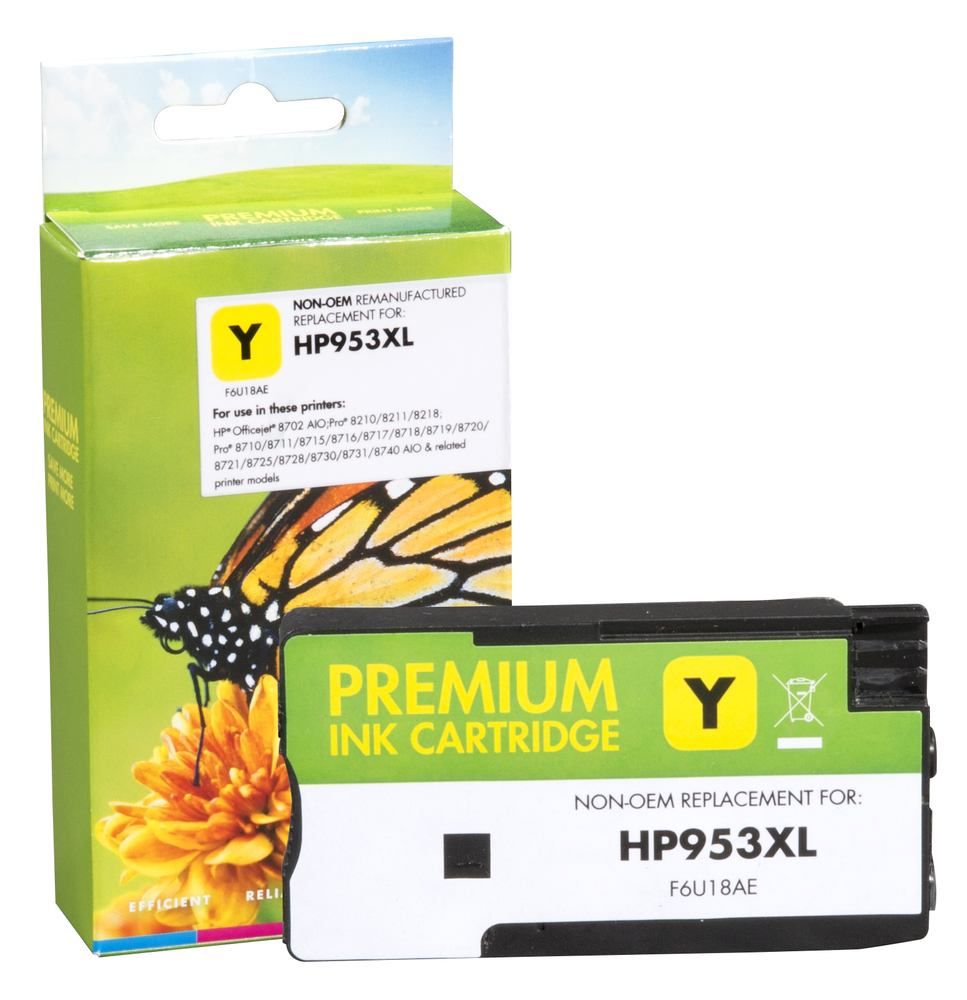 Refilled HP 953XL Yellow Ink Cartridge