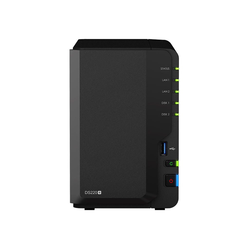 Image of Synology DiskStation DS220+ NAS Desktop Ethernet LAN Black J4025