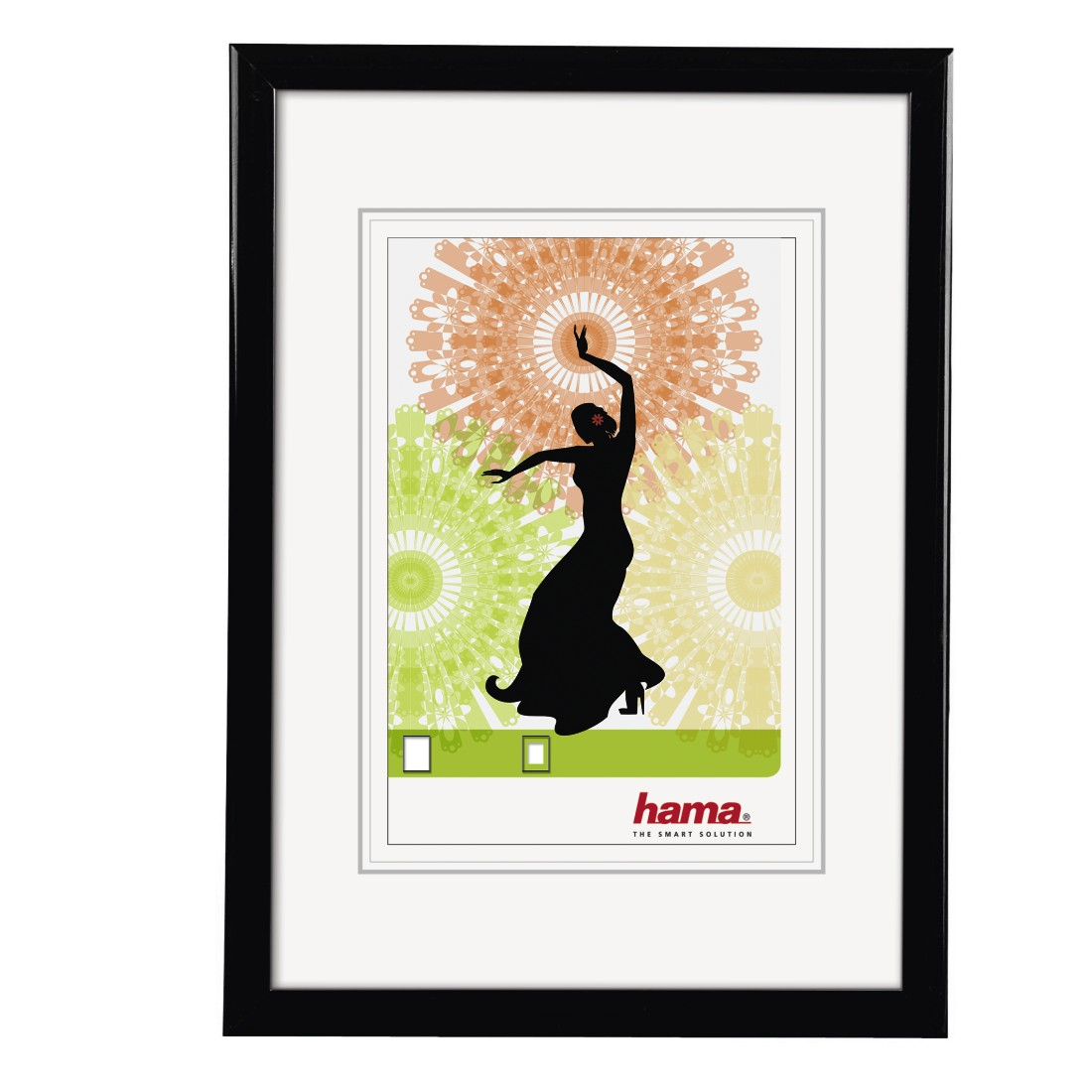 Image of Hama Madrid - Plastic - Black - Single picture frame - 15 x 20 cm...