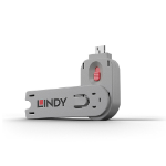 Lindy USB Type A Port Blocker Key, pink