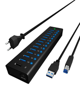 Image of ICY BOX External 13-Port USB 3.0 Hub 13 x USB 3.0 1x Charging Port...