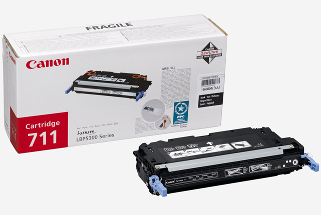 Image of Canon 1660B002/711BK Toner cartridge black, 6K pages for Canon...