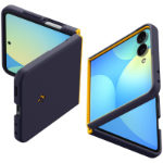 Spigen ACS11522 mobiele telefoon behuizingen 17,5 cm (6.9") Hoes Marineblauw , Geel