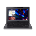 Acer TravelMate TMB311-33-TCO IntelÂ® N N100 Laptop 29.5 cm (11.6") HD 4 GB DDR5-SDRAM 128 GB SSD Wi-Fi 6E (802.11ax) Windows 11 Pro Education Black