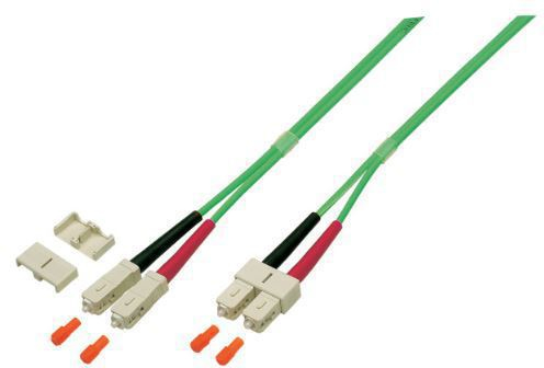 Microconnect FIB571003 fibre optic cable 3 m SC/UPC OM5 Green