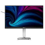 Philips 27B2N4500 27" 16:9, QHD 2560x1440 IPS Business Monitor, 4ms, 120Hz, HDMI x2, DP, Audio-Out, Height, Pivot, Swivel, Tilt, 4YR Warranty