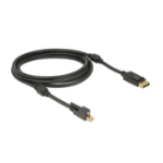 DeLOCK 83722 DisplayPort cable 2 m Mini DisplayPort Black