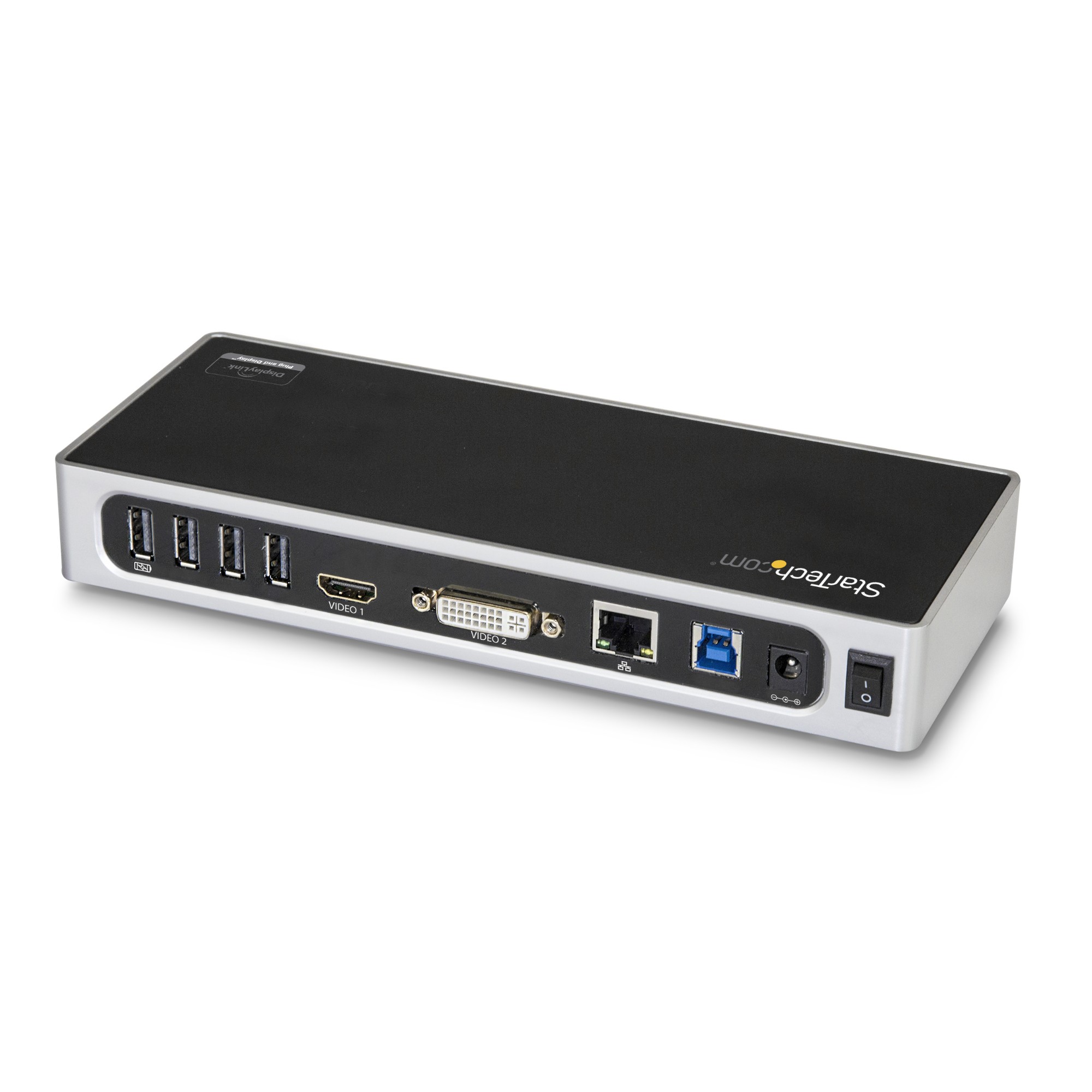 StarTech-com-USB-3-0-Docking-Station---Dual-Monitor-Laptop-Docking-Station-with-HDMI---DVI-VGA-Video---6-port-USB-3-1-Gen-1-5Gbps-Hub--GbE--Audio---Universal-Type-A-Dock---Windows---Mac