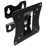 Lindy LCD Adjustable Wall Mount Bracket for up to 15kg, Black