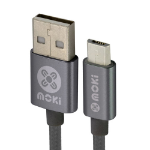 Moki ACC MSTMCAB USB cable 0.9 m USB 2.0 USB A Micro-USB A Grey