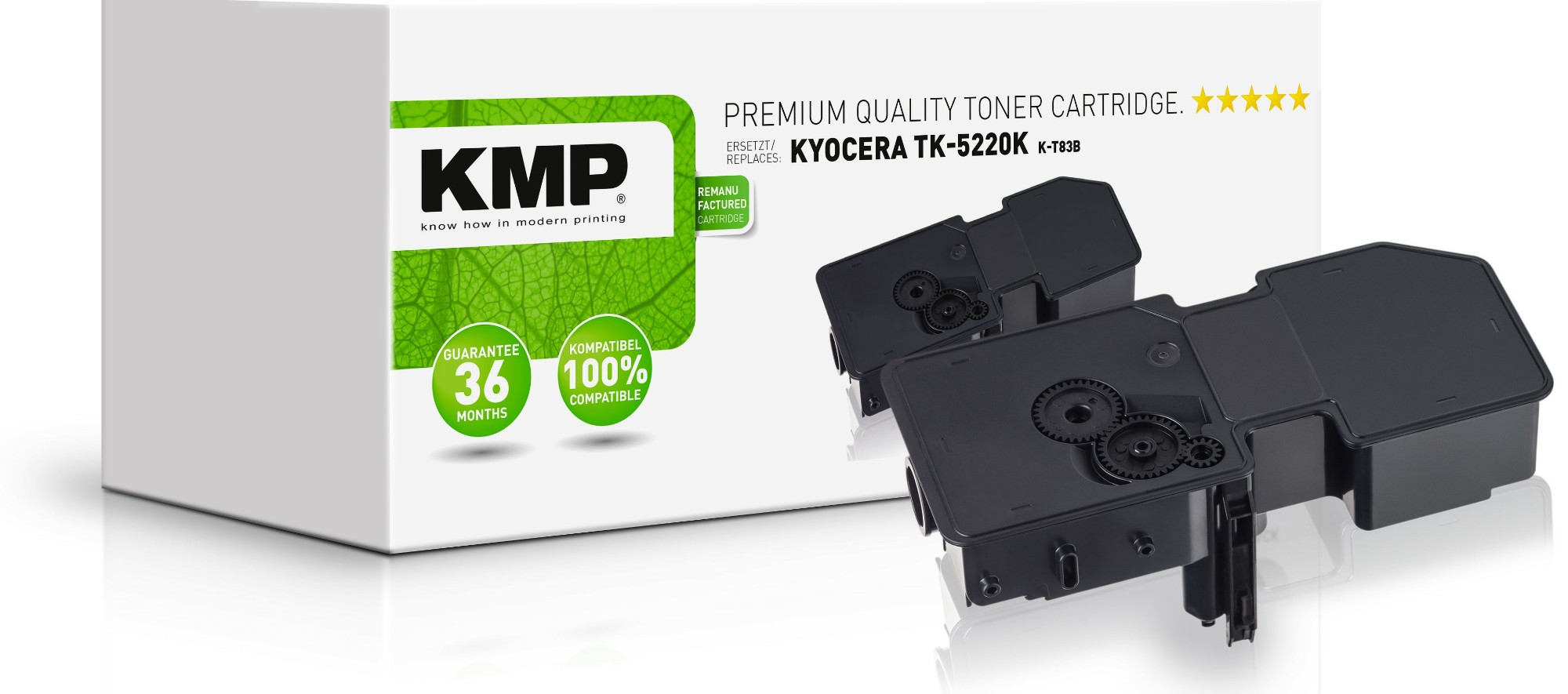 KMP K-T83B toner cartridge 1 pc(s) Compatible Black
