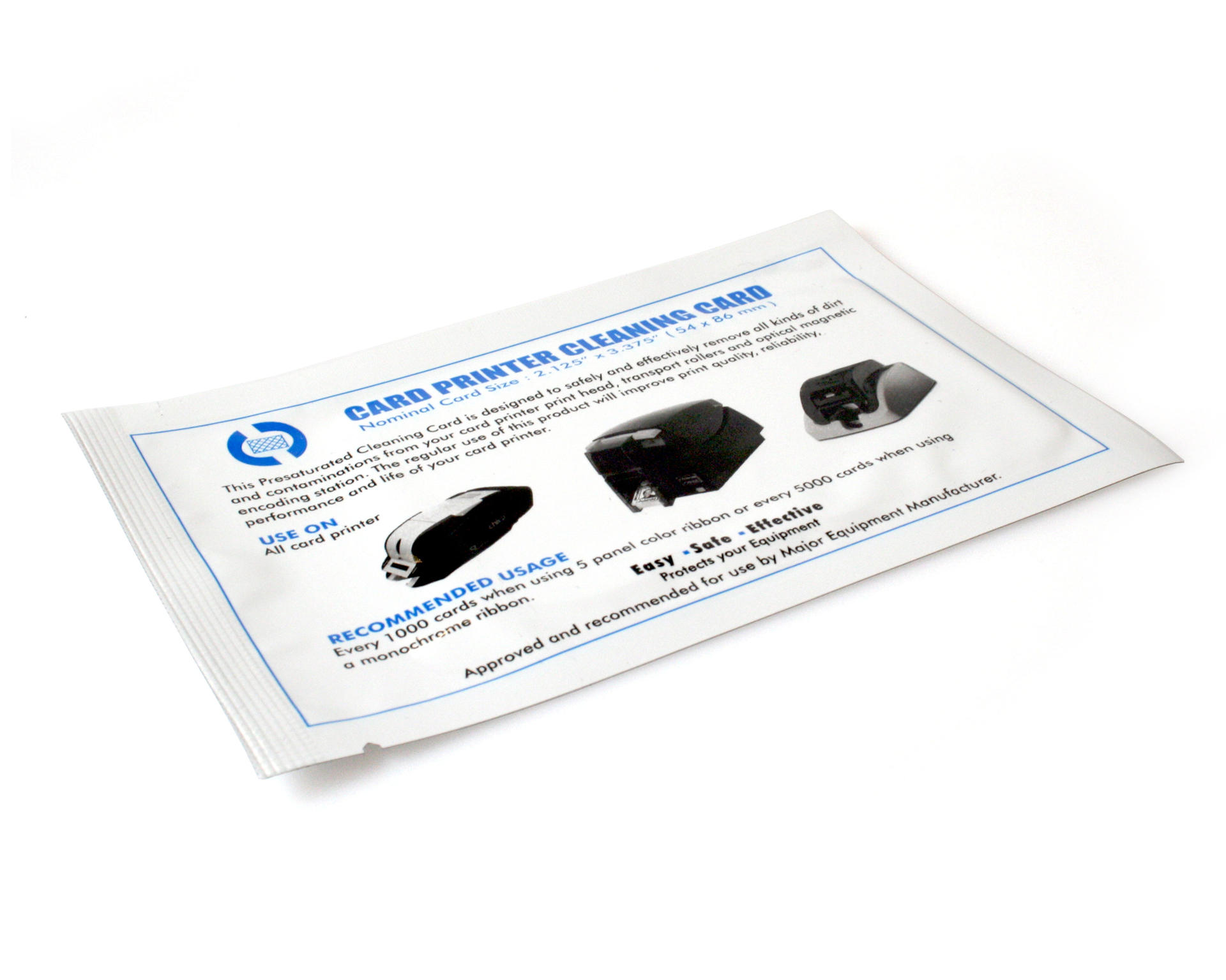 Digital ID CR80 Card Printer Cleaning Cards (Pack of 25)