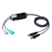 ATEN CS62KM KVM cable Black 70.9" (1.8 m)