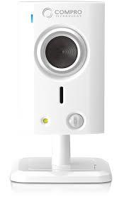 Image of Compro CS40 CUBE INDOOR DUAL VIDEO STREAMING NETWOK CAMERA