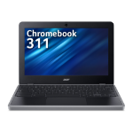 Acer Chromebook 311 Kompanio Kompanio 528 29.5 cm (11.6") HD 4 GB LPDDR4x-SDRAM 64 GB eMMC Wi-Fi 6 (802.11ax) ChromeOS Black