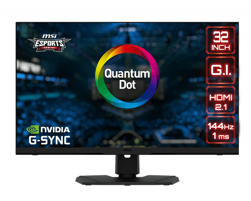 Image of MSI MPG321URDE QD computer monitor 81.3 cm (32") 3840 x 2160...