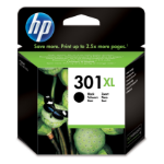 HP CH563EE/301XL Printhead cartridge black high-capacity, 430 pages ISO/IEC 24711 8ml for HP DeskJet 1000/1010/Envy 5530/OfficeJet 4630