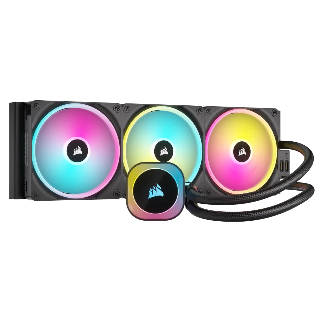 Image of Corsair H170I Processor Liquid cooling kit 14 cm Black
