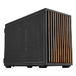 Lian Li B4-mATX Wood Mini Tower Black, Wood