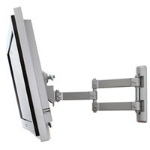 B-Tech LCD Articulating wall mount Silver