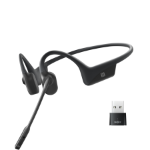 SHOKZ OpenComm UC - Black Headset Wireless Ear-hook Office/Call center Bluetooth