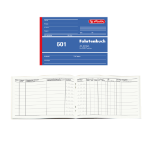 Herlitz 840645 administration book 40 sheets Blue, White A6