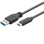 OEM EU Product - USB 3.0-Cable  USB-C 3.0  1m   Black