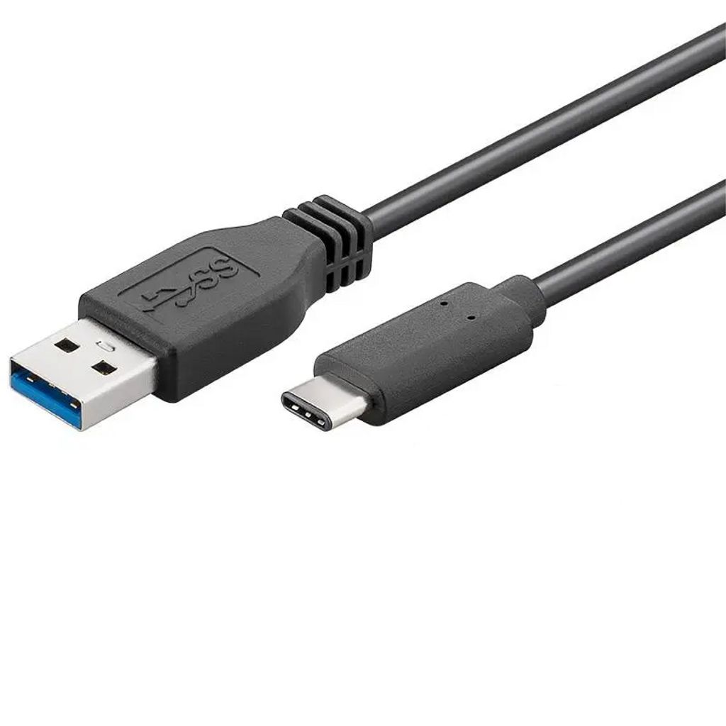 EU Product - USB 3.0-Cable, USB-C,3.0, 1m , Black thumbnail