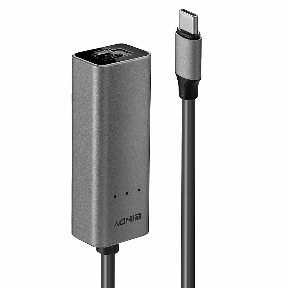 Image of Lindy USB 3.1 Type C to 2.5G Ethernet Converter