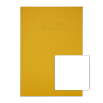 Rhino 13 x 9 Oversized Exercise Book 48 Page Yellow B (Pack of 10)