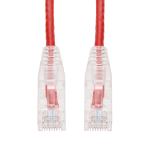 AddOn Networks ADD-0-5FSLCAT6A-RD networking cable Red 0.15 m Cat6a U/UTP (UTP)