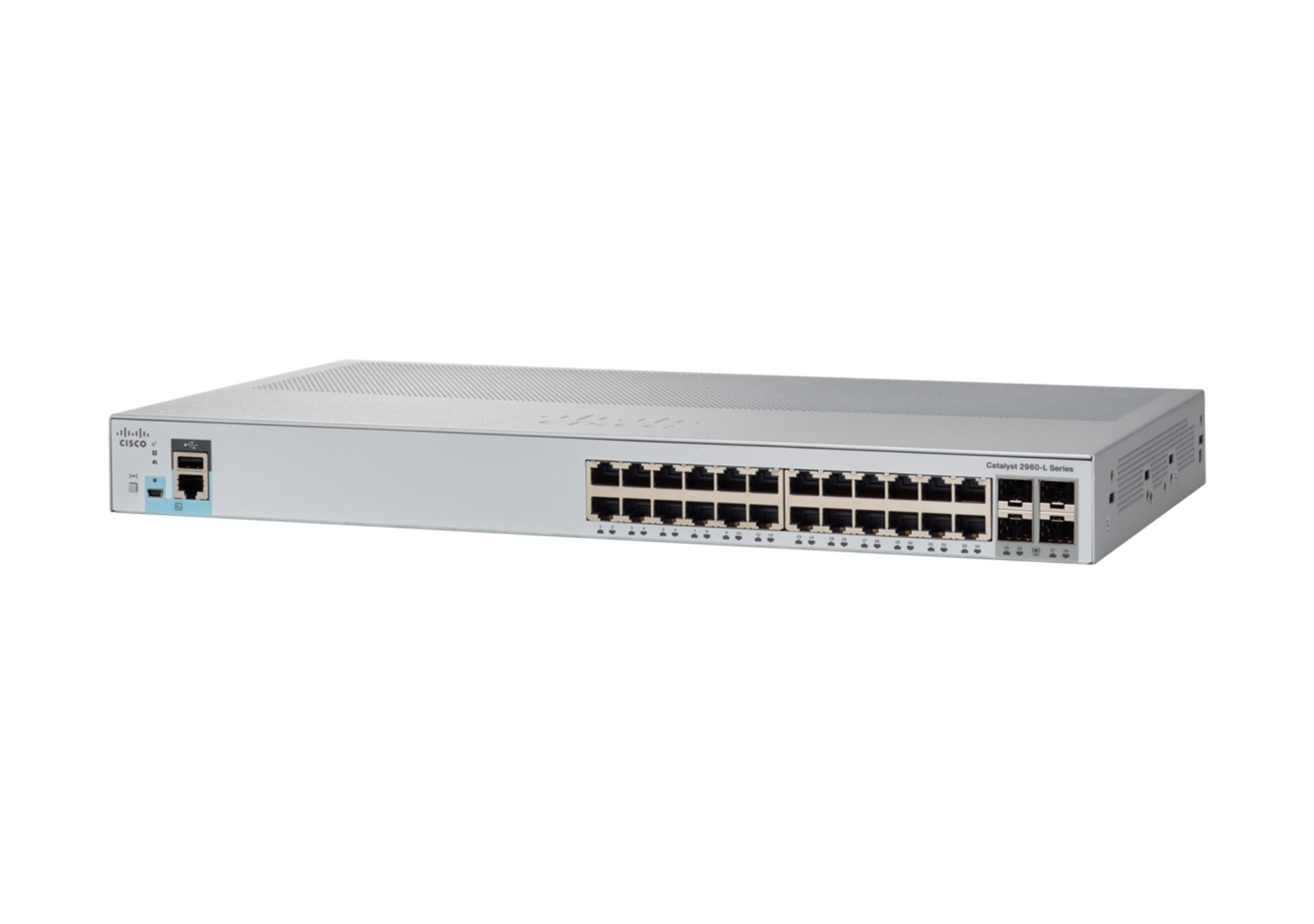 Cisco Catalyst WS-C2960L-24TS-LL Managed L2 Gigabit Ethernet (10/100/1
