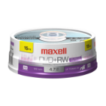 Maxell 634046 blank DVD 4.7 GB DVD+RW 15 pc(s)