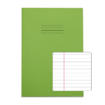 Victor Technology RHINO A4 Exercise Book 80 Page Light Green F8M (Pack of 50)